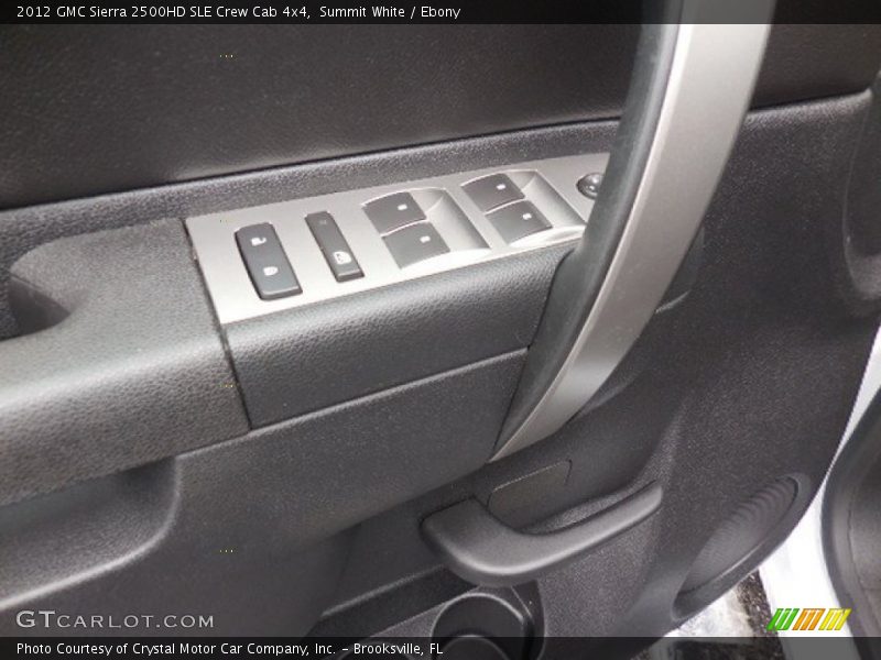 Summit White / Ebony 2012 GMC Sierra 2500HD SLE Crew Cab 4x4