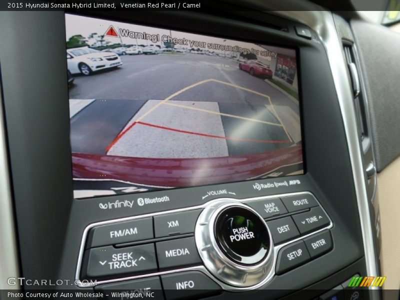 Venetian Red Pearl / Camel 2015 Hyundai Sonata Hybrid Limited