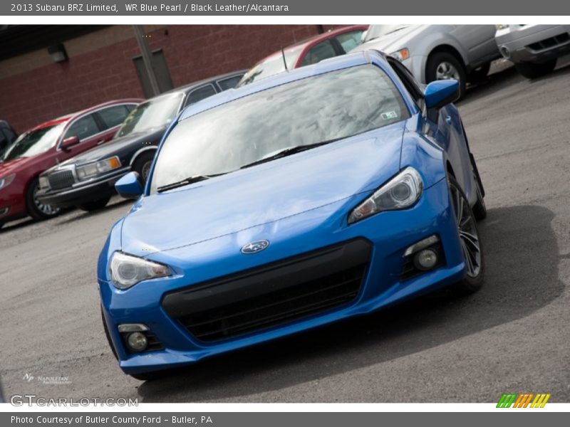 WR Blue Pearl / Black Leather/Alcantara 2013 Subaru BRZ Limited