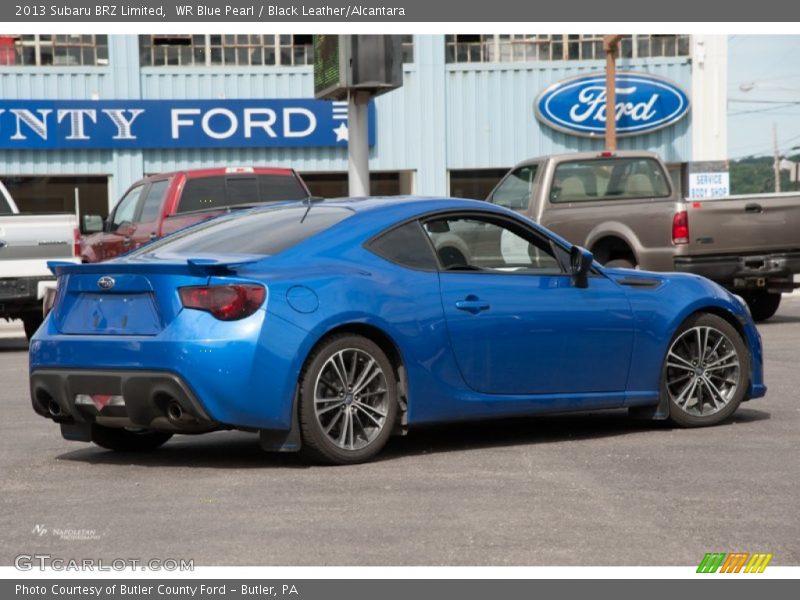 WR Blue Pearl / Black Leather/Alcantara 2013 Subaru BRZ Limited