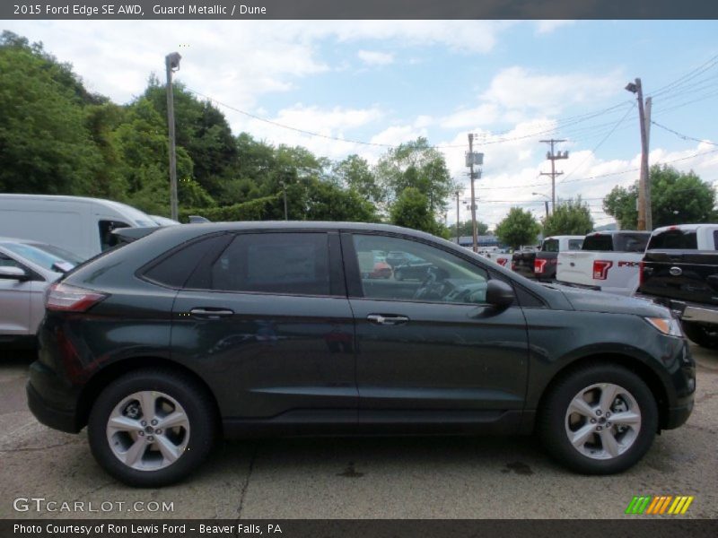 Guard Metallic / Dune 2015 Ford Edge SE AWD