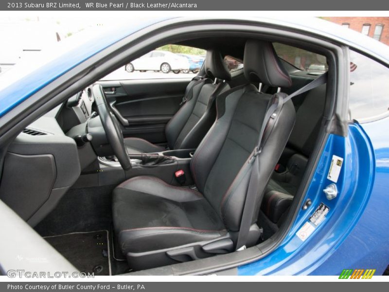 WR Blue Pearl / Black Leather/Alcantara 2013 Subaru BRZ Limited