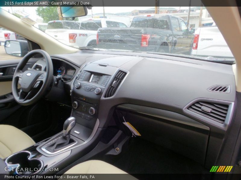 Guard Metallic / Dune 2015 Ford Edge SE AWD