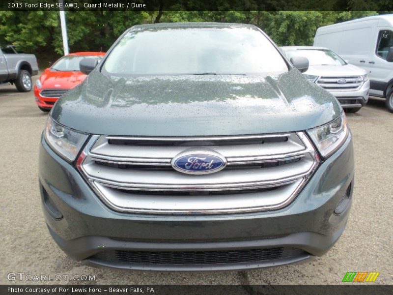 Guard Metallic / Dune 2015 Ford Edge SE AWD