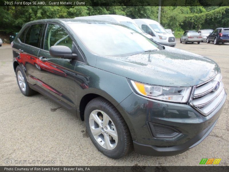 Guard Metallic / Dune 2015 Ford Edge SE AWD