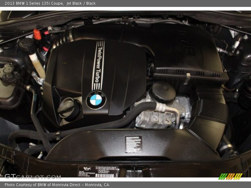 Jet Black / Black 2013 BMW 1 Series 135i Coupe