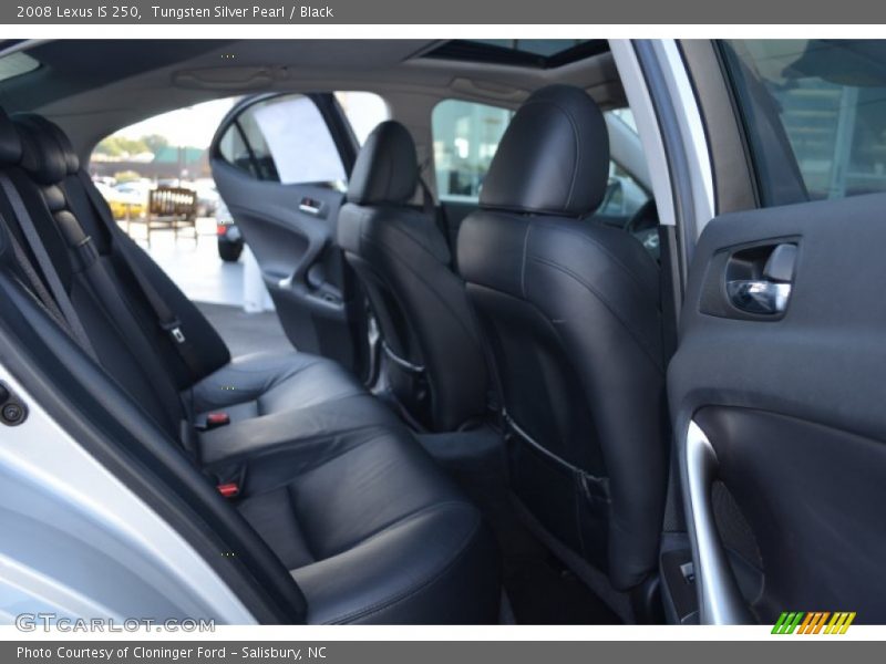 Tungsten Silver Pearl / Black 2008 Lexus IS 250