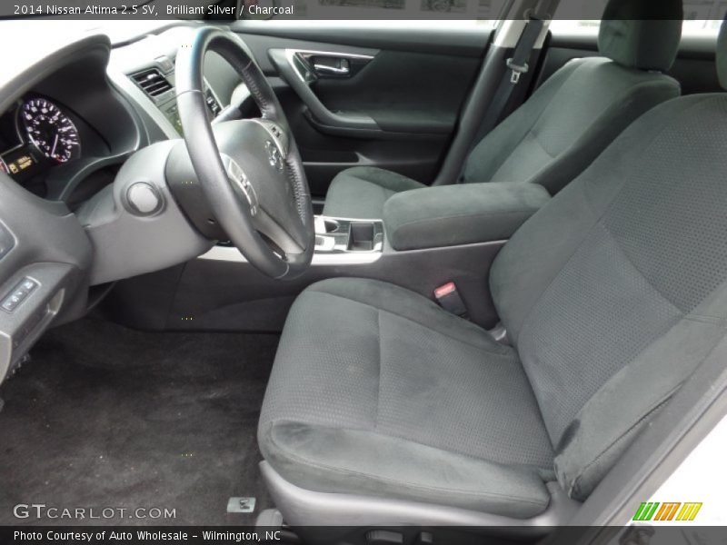 Brilliant Silver / Charcoal 2014 Nissan Altima 2.5 SV