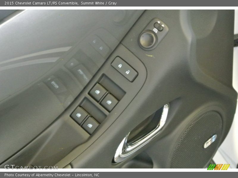Summit White / Gray 2015 Chevrolet Camaro LT/RS Convertible