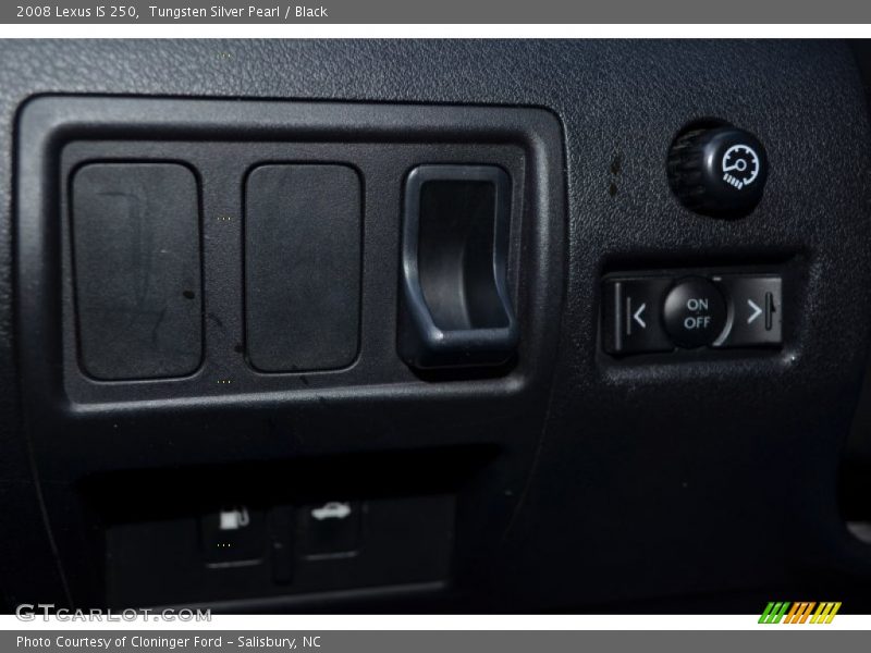 Tungsten Silver Pearl / Black 2008 Lexus IS 250
