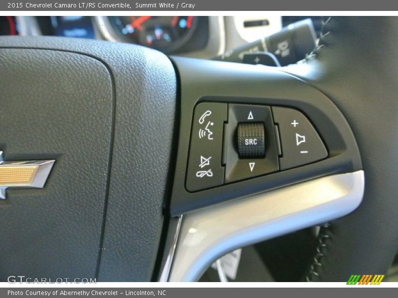 Controls of 2015 Camaro LT/RS Convertible