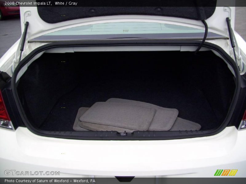 White / Gray 2008 Chevrolet Impala LT