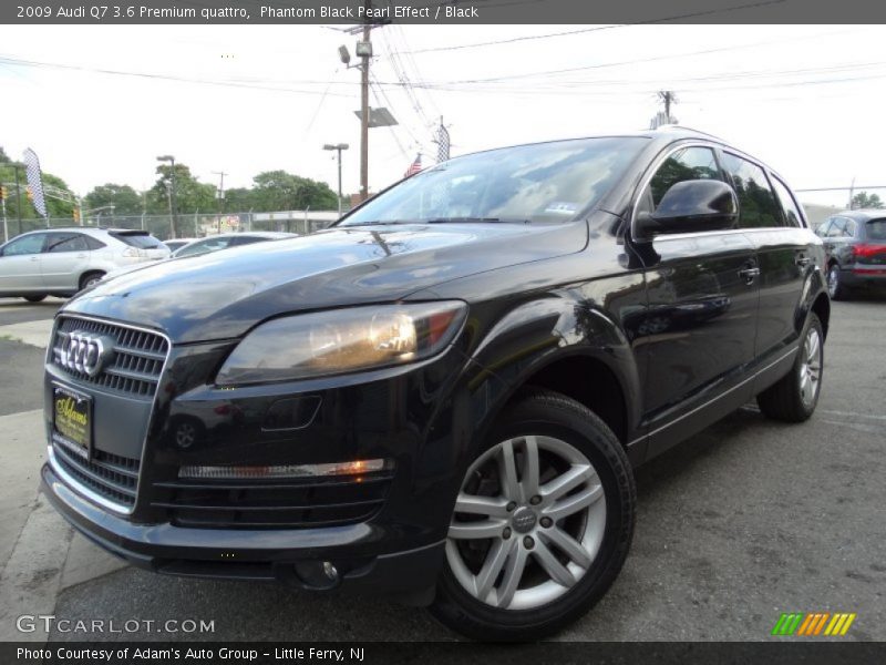 Phantom Black Pearl Effect / Black 2009 Audi Q7 3.6 Premium quattro