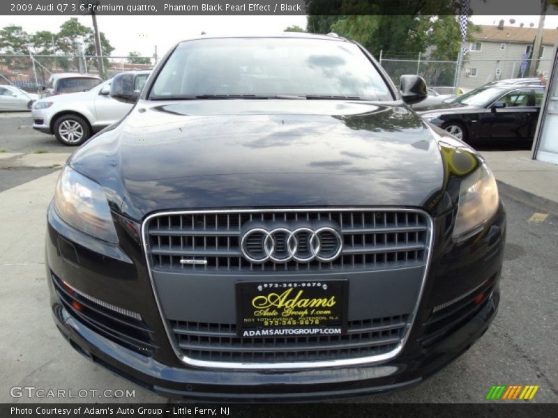 Phantom Black Pearl Effect / Black 2009 Audi Q7 3.6 Premium quattro