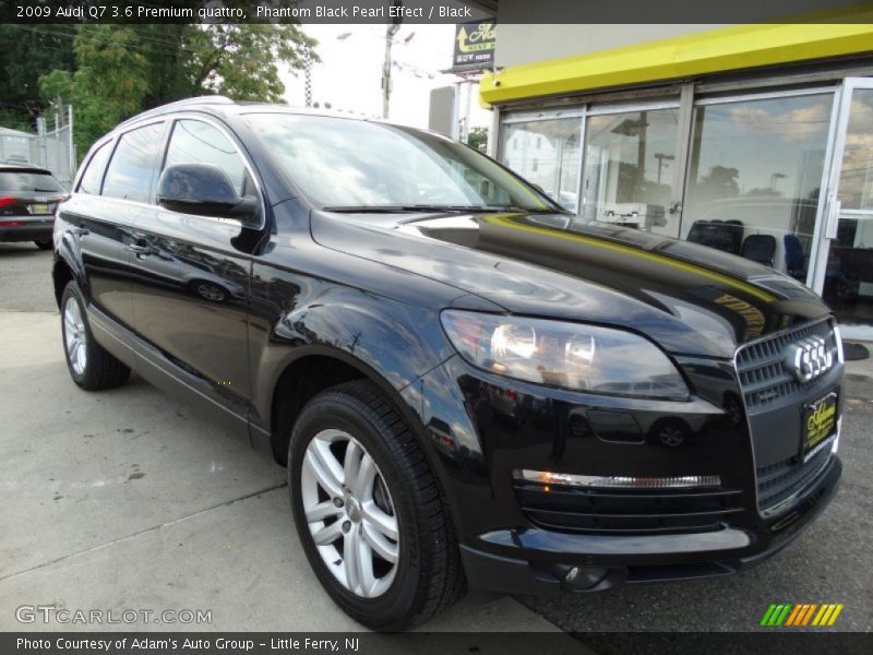 Phantom Black Pearl Effect / Black 2009 Audi Q7 3.6 Premium quattro