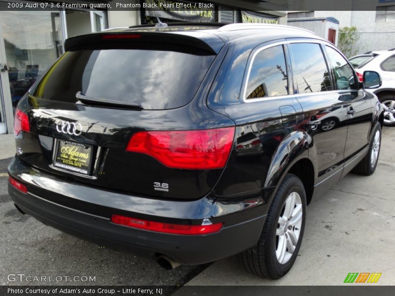 Phantom Black Pearl Effect / Black 2009 Audi Q7 3.6 Premium quattro