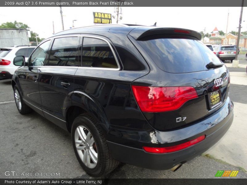 Phantom Black Pearl Effect / Black 2009 Audi Q7 3.6 Premium quattro
