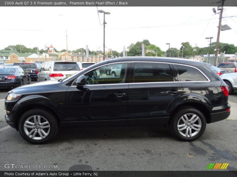 Phantom Black Pearl Effect / Black 2009 Audi Q7 3.6 Premium quattro