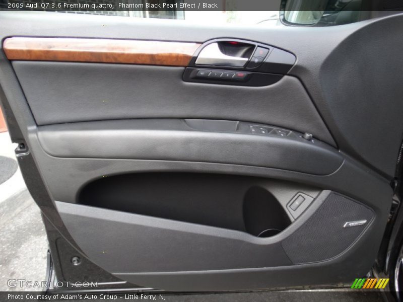 Phantom Black Pearl Effect / Black 2009 Audi Q7 3.6 Premium quattro