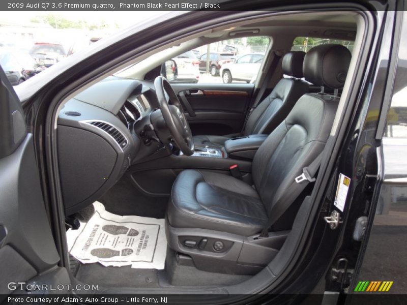 Phantom Black Pearl Effect / Black 2009 Audi Q7 3.6 Premium quattro