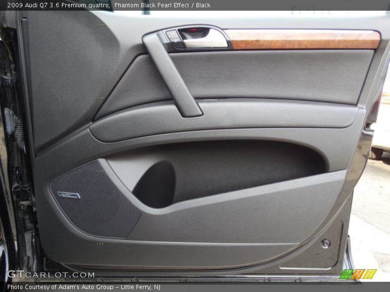 Phantom Black Pearl Effect / Black 2009 Audi Q7 3.6 Premium quattro