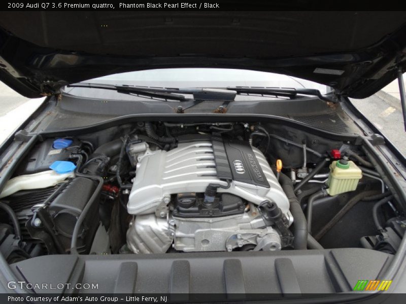 Phantom Black Pearl Effect / Black 2009 Audi Q7 3.6 Premium quattro