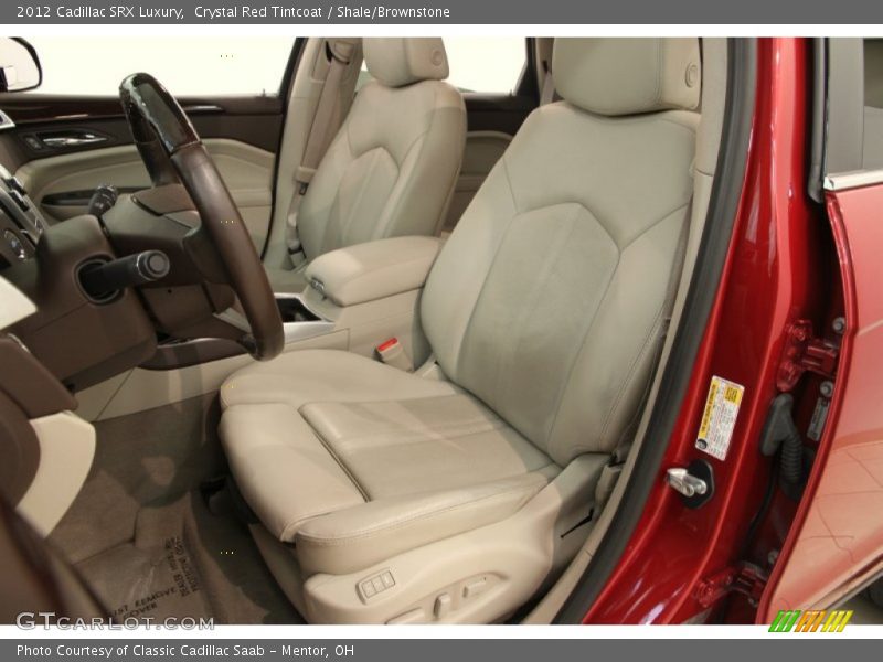 Crystal Red Tintcoat / Shale/Brownstone 2012 Cadillac SRX Luxury