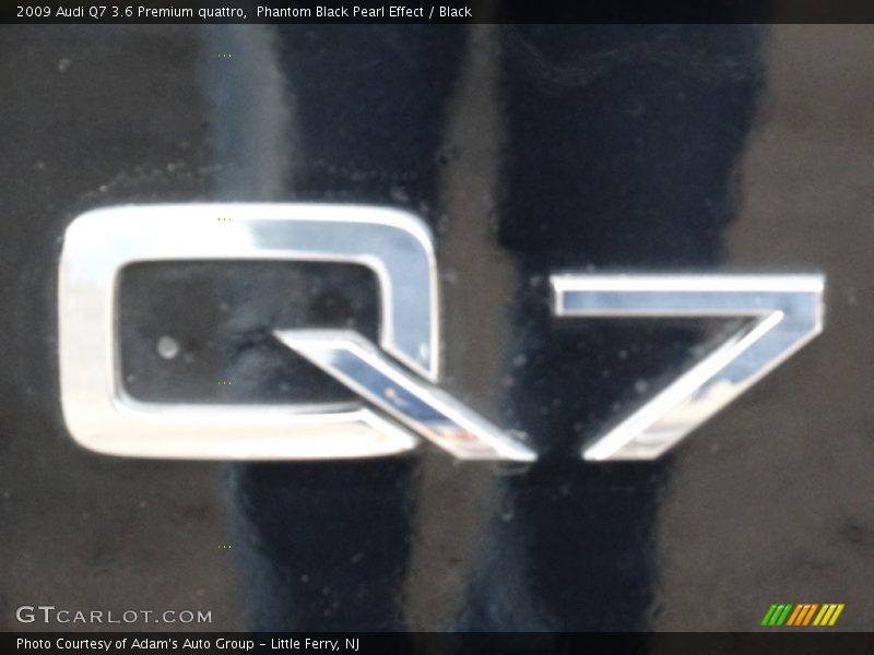 Phantom Black Pearl Effect / Black 2009 Audi Q7 3.6 Premium quattro