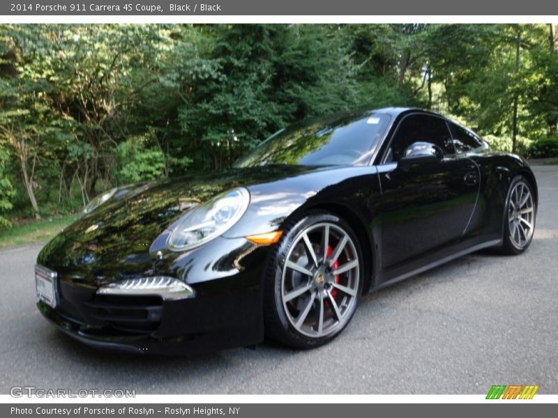 Black / Black 2014 Porsche 911 Carrera 4S Coupe