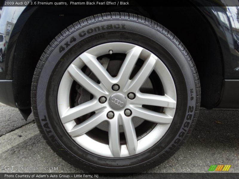 Phantom Black Pearl Effect / Black 2009 Audi Q7 3.6 Premium quattro