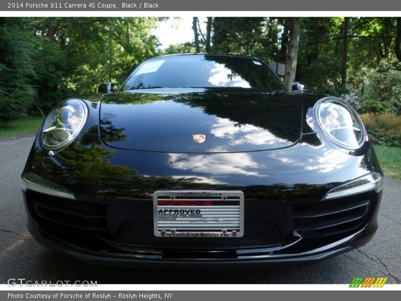 Black / Black 2014 Porsche 911 Carrera 4S Coupe