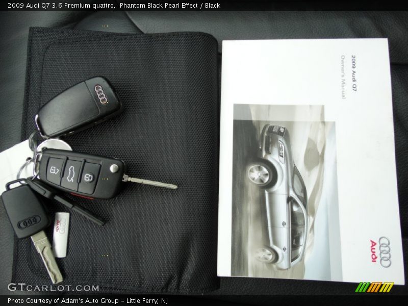 Phantom Black Pearl Effect / Black 2009 Audi Q7 3.6 Premium quattro