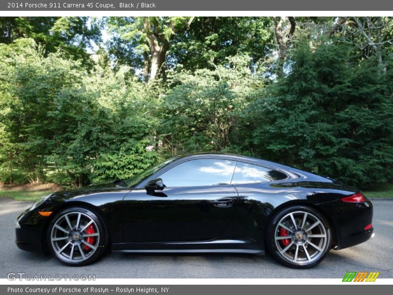 Black / Black 2014 Porsche 911 Carrera 4S Coupe
