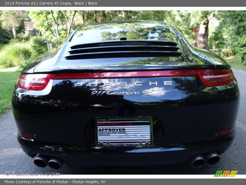 Black / Black 2014 Porsche 911 Carrera 4S Coupe