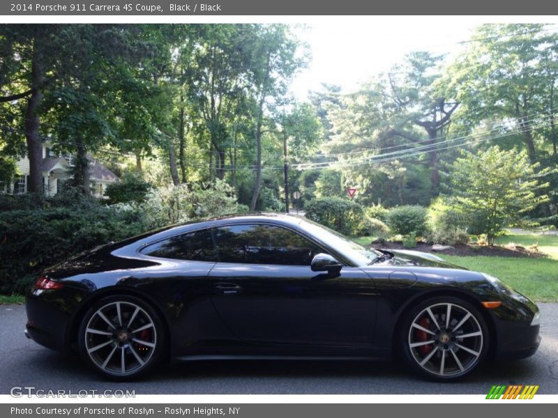 Black / Black 2014 Porsche 911 Carrera 4S Coupe