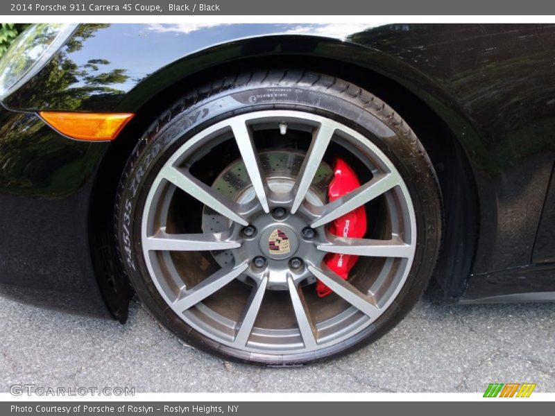 Black / Black 2014 Porsche 911 Carrera 4S Coupe