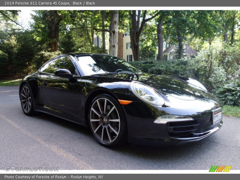 Black / Black 2014 Porsche 911 Carrera 4S Coupe