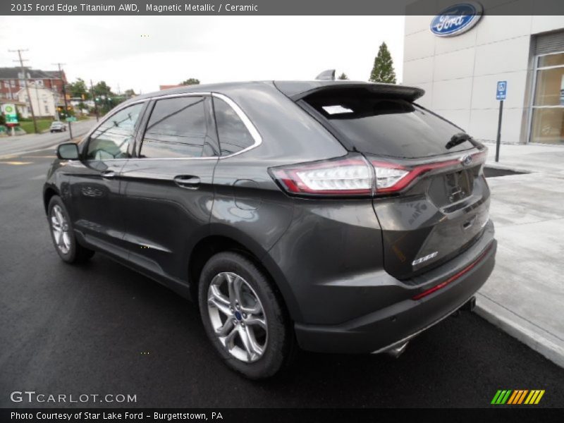 Magnetic Metallic / Ceramic 2015 Ford Edge Titanium AWD