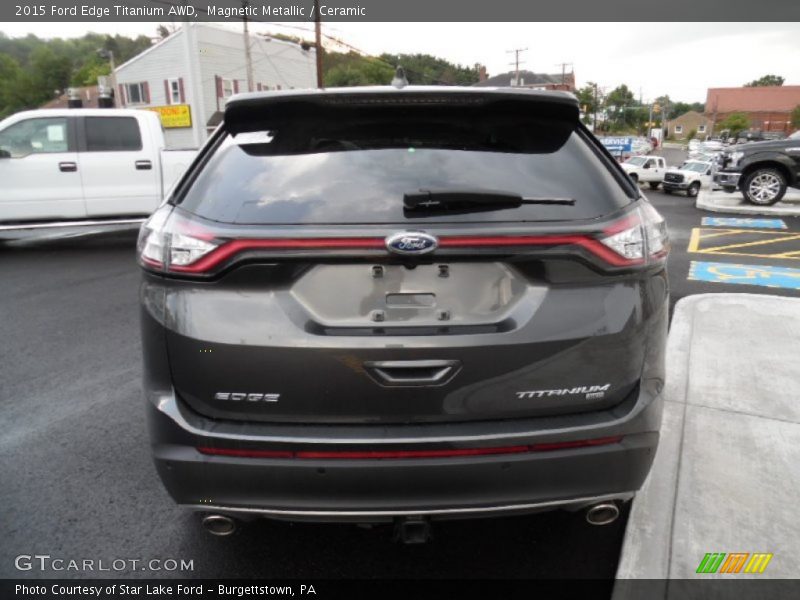 Magnetic Metallic / Ceramic 2015 Ford Edge Titanium AWD