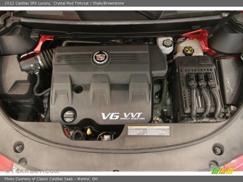  2012 SRX Luxury Engine - 3.6 Liter DI DOHC 24-Valve VVT V6