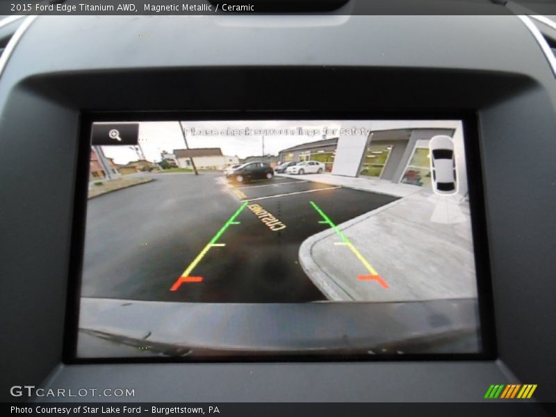 Magnetic Metallic / Ceramic 2015 Ford Edge Titanium AWD