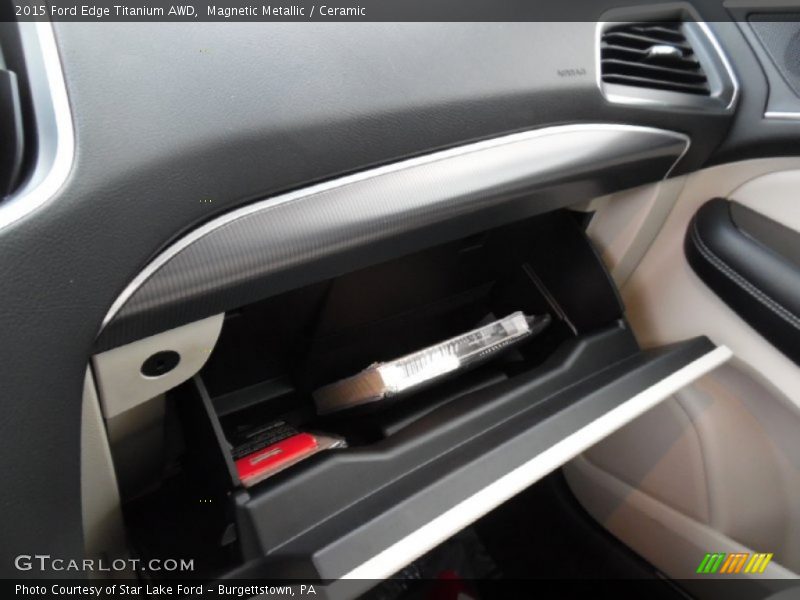Magnetic Metallic / Ceramic 2015 Ford Edge Titanium AWD