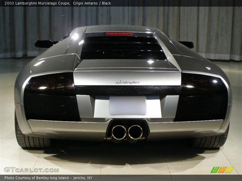 Grigio Antares / Black 2003 Lamborghini Murcielago Coupe