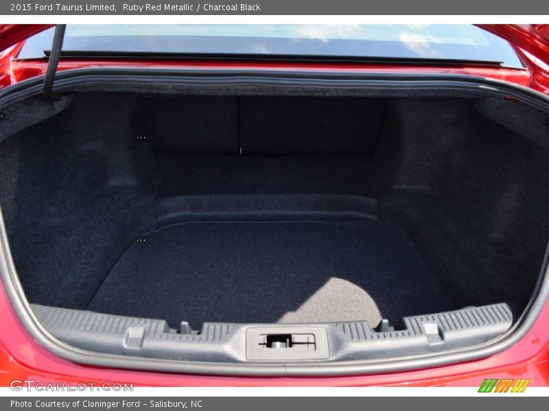 Ruby Red Metallic / Charcoal Black 2015 Ford Taurus Limited