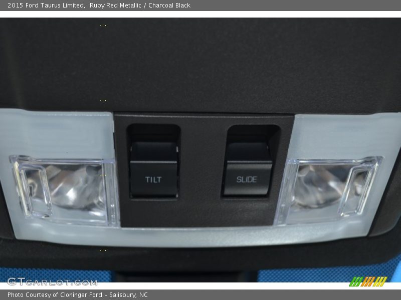 Ruby Red Metallic / Charcoal Black 2015 Ford Taurus Limited