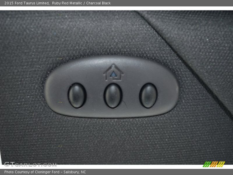 Ruby Red Metallic / Charcoal Black 2015 Ford Taurus Limited