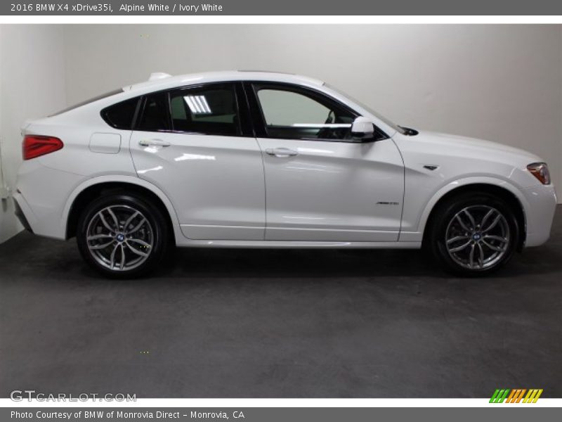  2016 X4 xDrive35i Alpine White
