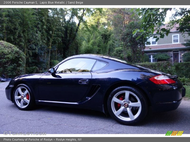 Lapis Blue Metallic / Sand Beige 2006 Porsche Cayman S