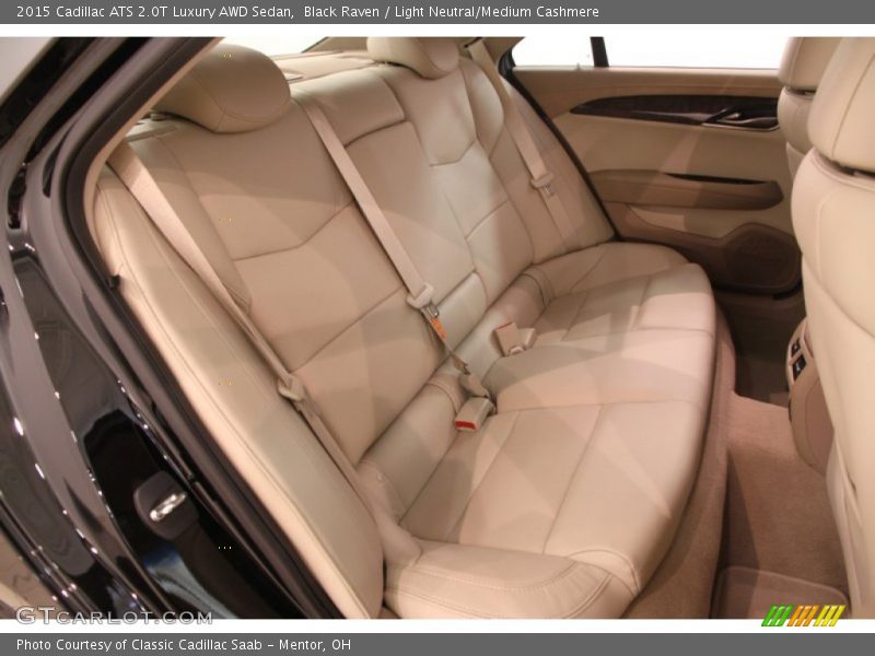 Black Raven / Light Neutral/Medium Cashmere 2015 Cadillac ATS 2.0T Luxury AWD Sedan