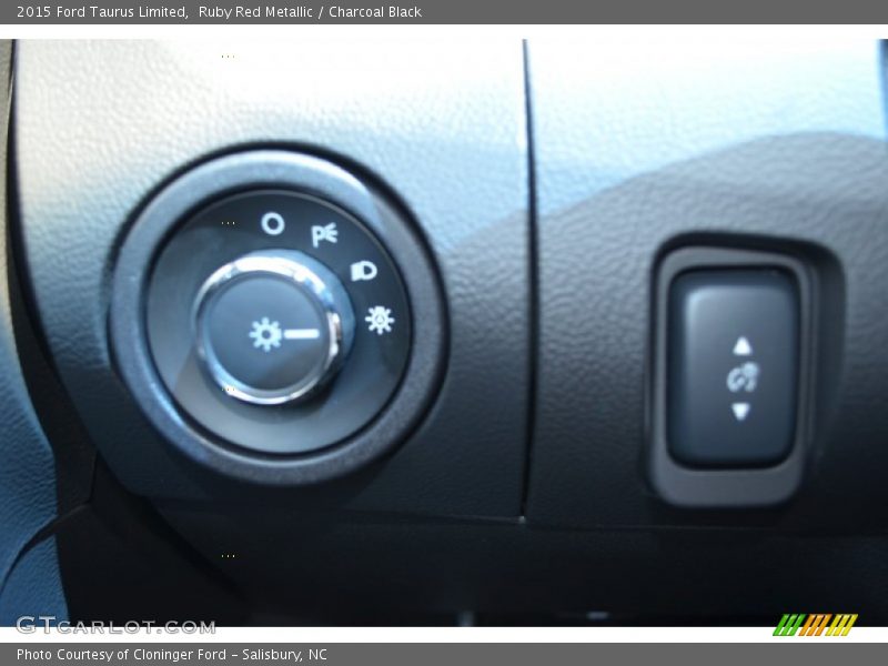 Ruby Red Metallic / Charcoal Black 2015 Ford Taurus Limited
